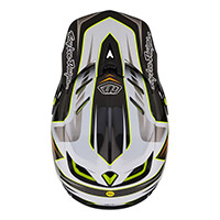 Troy Lee Designs D4 Carbon Saber Helmet Grey - 3