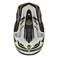 Casco Troy Lee Designs D4 Carbon Saber gris - 3