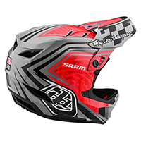 Troy Lee Designs D4 Carbon Sram Helmet Red - 3