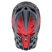 Casque Troy Lee Designs D4 Carbon Sram rouge - 4