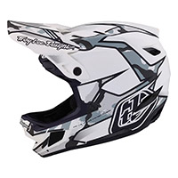 Troy Lee Designs D4 コンポジット マトリックス カモ ホワイト