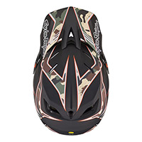 Troy Lee Designs D4 Composite Matrix Camo Green - 3