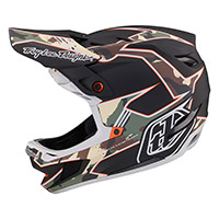 Troy Lee Designs D4 Composite Matrix Camo Green