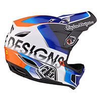 Troy Lee Designs D4 Composite Qualifier Blu - img 2