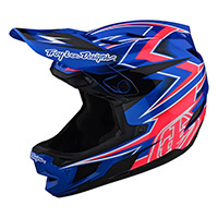 Troy Lee Designs D4 Composite Volt Helm blau