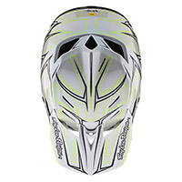 Troy Lee Designs D4 Composite Pinned Helmet Grey - 3