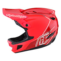Troy Lee Designs D4 Composite Shadow Helmet Red