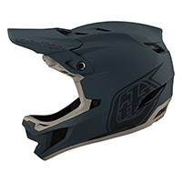 Troy Lee Designs D4 Composite Stealth Helm grau
