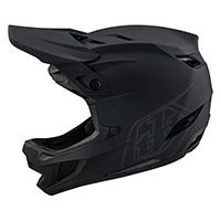 Troy Lee Designs D4 Polyacrylite Stealth Black