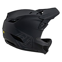 Troy Lee Designs D4 Polyacrylite Stealth negro - 3