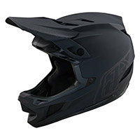 Troy Lee Designs D4 Polyacrylite Stealth Black