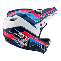 Troy Lee Designs D4 Polyacrylite Block Helm blau - 3