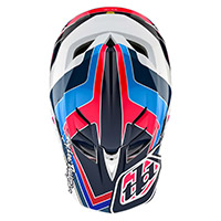 Troy Lee Designs D4 Polyacrylite Block Helm blau - 4