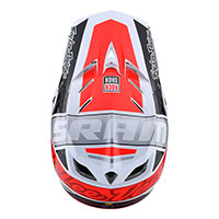 Troy Lee Designs D4 Composite Team Sram Helmet Red - 3