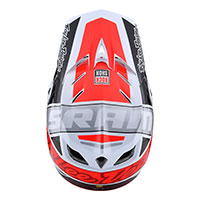 Casque Troy Lee Designs D4 Composite Team Sram rouge - 3