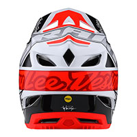 Casque Troy Lee Designs D4 Composite Team Sram rouge - 4