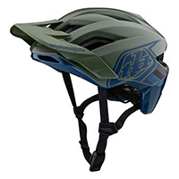 Troy Lee Designs Mtb Flowline Badge Helmet Green