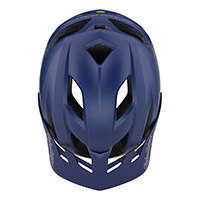 Troy Lee Designs Flowline Orbit Helmet Dark Blue - 3