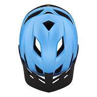 Troy Lee Designs Flowline Orbit Helmet Blue Black - 3