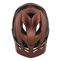 Casco Troy Lee Designs Flowline Orbit marrón - 3