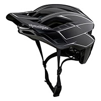 Troy Lee Designs Flowline Pinstripe Helmet Black