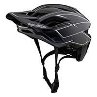 Troy Lee Designs Flowline Pinstripe Helm schwarz