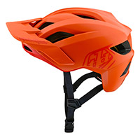 Troy Lee Designs Flowline Point Jr Helmet Orange Kinder