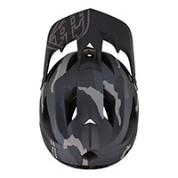 Troy Lee Designs ステージ シグネチャー ヘルメット カモ ブラック - 3