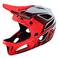 Casco Bici Troy Lee Designs Stage Valance rosso