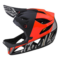 Troy Lee Designs Stage Nova Glo Helm rot