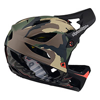 Casque Troy Lee Designs Stage Signature Vert Camo