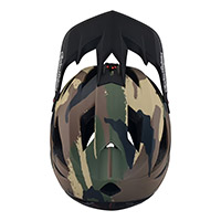 Troy Lee Designs Stage Signature Helmet Camo Green - 3