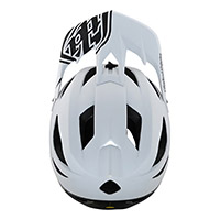 Casco Troy Lee Designs Stage Signature blanco - 4