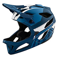 Casco Troy Lee Designs Stage Vector V.24 Blu