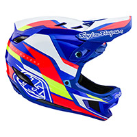 Troy Lee Designs D4 コンポジット オメガ ヘルメット ブルー
