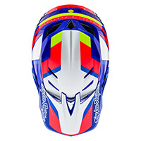 Casque Troy Lee Designs D4 Composite Omega bleu - 4