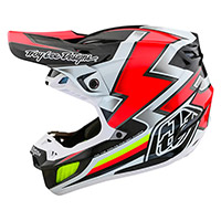 Troy Lee Designs SE5 カーボン エバー ヘルメット レッド
