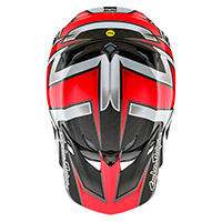 Troy Lee Designs Se5 Carbon Ever Helmet Red - 4