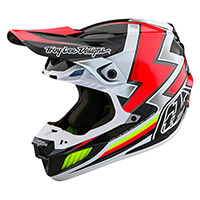 Troy Lee Designs SE5 Carbon Ever Helm rot