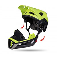 Casque Enduro Ufo Defcon Two Jaune