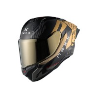 Casco Nexx X.R5R Predar nero oro opaco