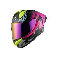 Casco Nexx X.R5R Predar nero rosa opaco