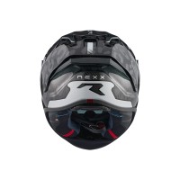 Casco Nexx X.r5r Jaggo Bianco Argento - img 2