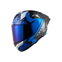Casco Nexx X.r5r Jaggo Blu Bianco