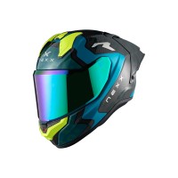 Nexx X.R5R Jaggo Helm grün gelb