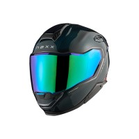 Nexx X.TR Hadal Carbon Helm blau türkis
