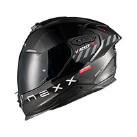 Casque Nexx Y.100R Fade noir rouge