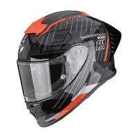 Scorpion EXO R1 EVO Carbon Air Surge nero rosso