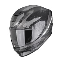スコーピオン Exo-Jnr エア タコ ヘルメット ブラック シルバー マット