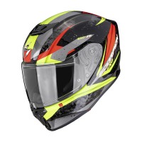 スコーピオン Exo-Jnr エア タコ ヘルメット イエロー レッド